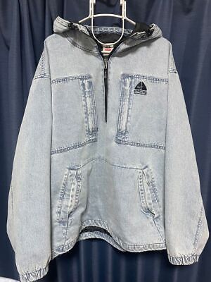 Supreme Nike Acg Denim Pullover Washed Blue from Jp | eBay Supreme Nike Acg Denim Pullover Washed Blue from Jp | eBay