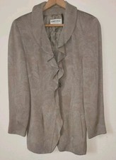 Le Collezioni Giorgio Armani Blazer Skirt Powersuit Size 40 / 8 Womens Italian
