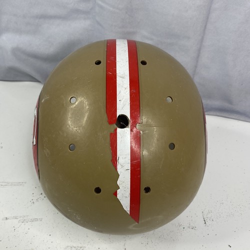VINTAGE 1970's HUTCH SAN FRANCISCO 49ERS NFL REPLICA HELMET - Picture 5 of 13