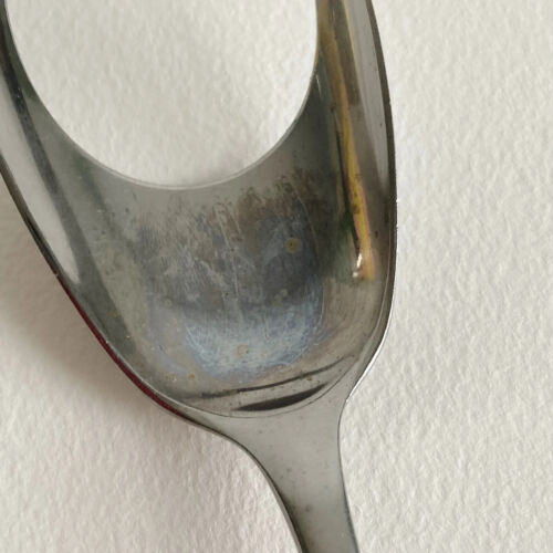 Dansk Variation VI Long Handled Serving Set – Solid & Pierced Spoons – Germany - Picture 6 of 8