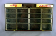 HOT WHEELS SHOWCASE WALL MOUNT DISPLAY CASE 1981