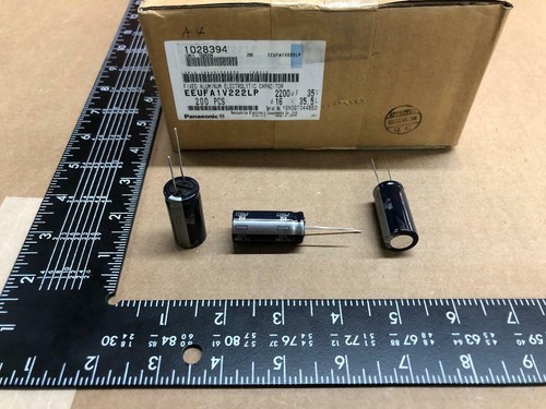 4pcs Panasonic FC 2200uf 10v 105C Radiale Elettrolitico - Foto 10