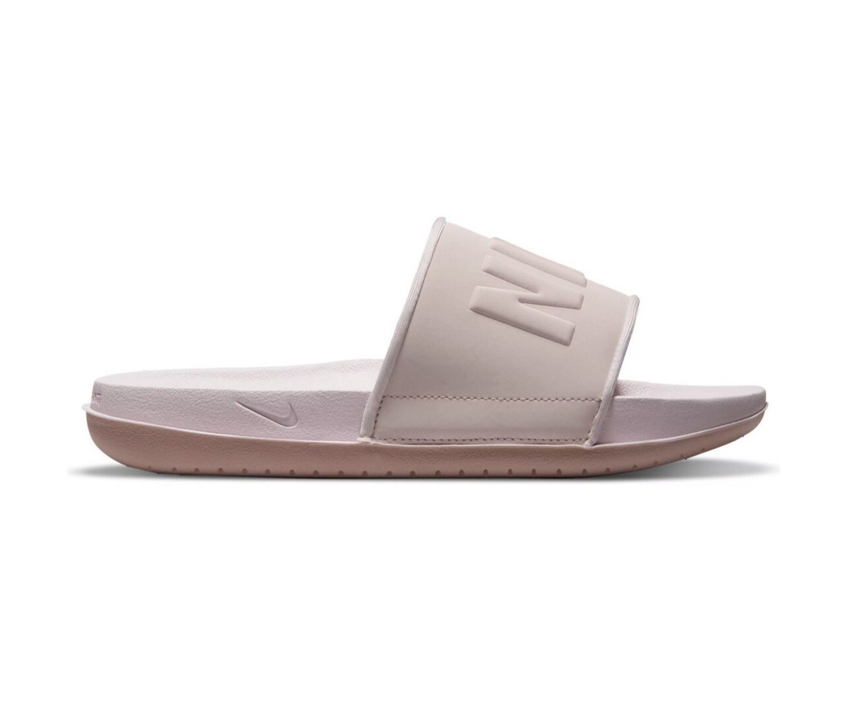 nike offcourt slide women`s barely rose bq4632 606 | eBay