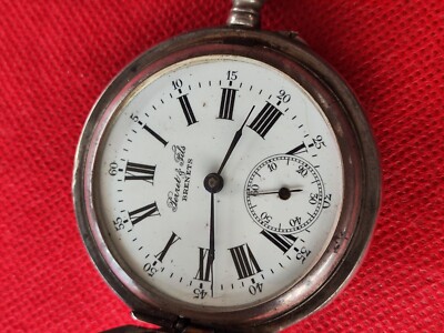 Perret & Fils Brenets pocket watch Made for the Russian Empire silver 84 _586