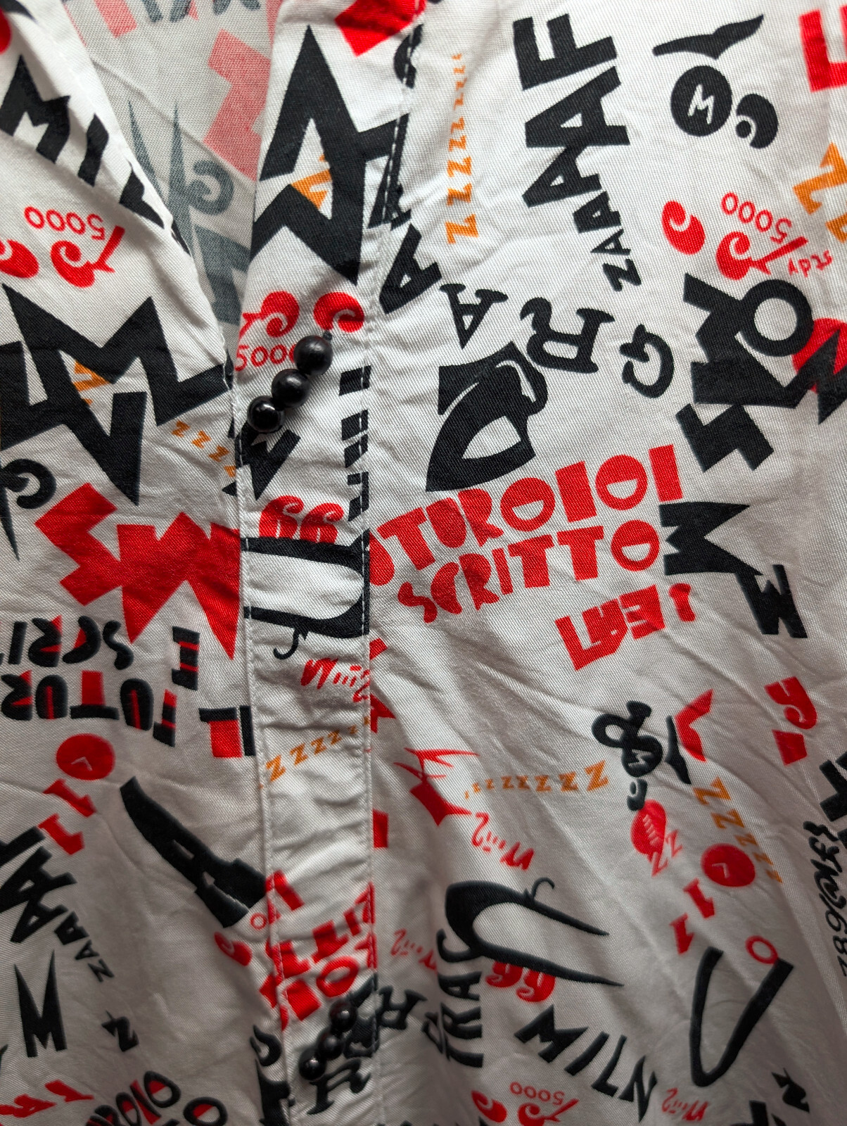 Sushi chef type blouse, tagless, refer to pictures for measurents, preowned