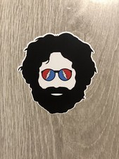 Grateful Dead Sticker - Classic Rock Sticker Jerry Garcia