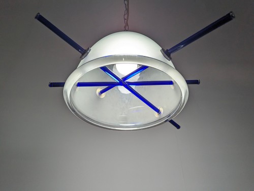 Lámpara colgante Italiana de diseño con cristal de murano - Bild 4 von 7