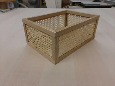 Eiche Regalkorb Wiener Geflecht - Bild 1 von 3