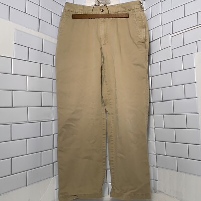Duluth Trading Co. Khaki Color Work Pants Mens 32 x31  Please See Measurements