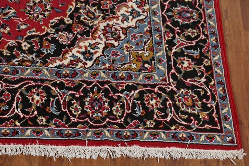 Living Room Turkish Floral Red 6x10 ft Area Rug Soft Pile Carpet - Picture 5 of 18
