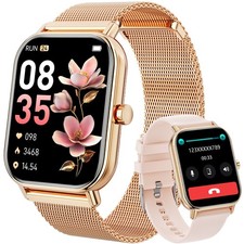 Smart Watch For Women (Answer / Make Call) Waterproof Smartwatch For IOS Android