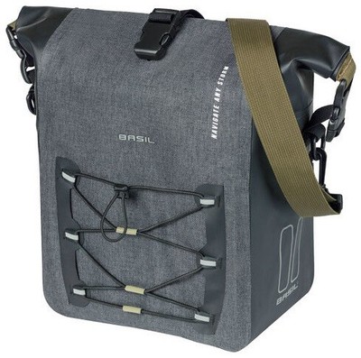 Fahrradtasche Basil Navigator Storm MIK SIDE M 12-15 Liter 34 x 28 x 19 cm - ...