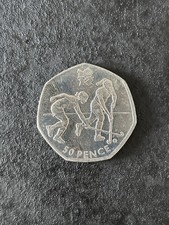London 2012 Olympics 50p Coin - Hockey
