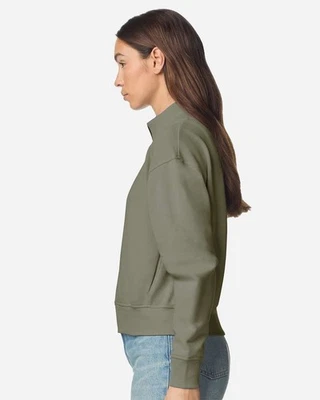 🔥 Chaqueta American Apparel Mujer Terry Francés Cremallera Completa FTJ00 Teniente Pequeña - Imagen 1 de 4