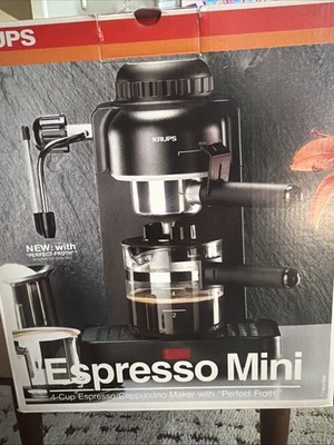 KRUPS 963 Espresso mini WHITE Espresso Cappuccino Machine Made Switzerland