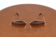 Ray-ban Rb3025 9035/51 Gold Aviator Sunglasses 62-14-140
