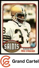 1976 Topps #353 Mike Strachan RC - New Orleans Saints GRAND CARTEL