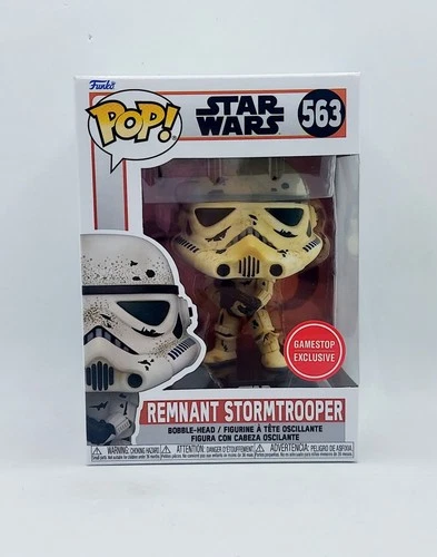 Funko Pop Gamestop Exclusive The Mandalorian Remnant Stormtrooper #563