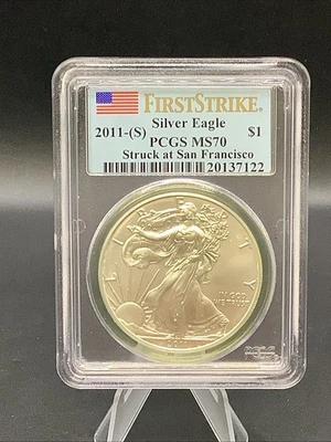 American Eagle MS 70 Graded 2011 Silver Bullion Coins for sale | eBay