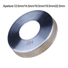 Coperchio decorativo per tubo piccolo in acciaio inox 1 pezzo per rubinetto collare valvola