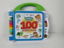 Leap Frog 100 Words Book Educational Toddler Toy Language Vocabulary Skills