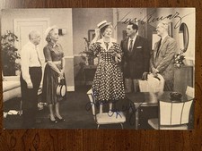Lucille Ball Desi Arnaz Signed Autographed Photo With COA I Love Lucy RARE