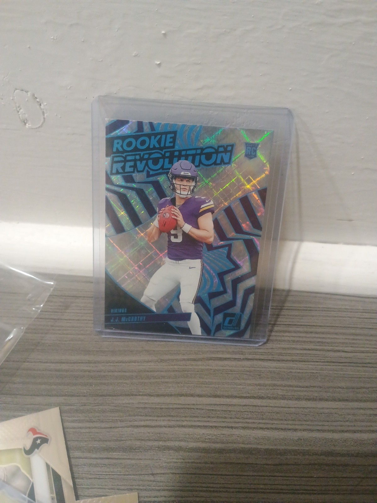 2024 Panini Donruss - Rookie Revolution J.J. McCarthy #3 Cosmic /100 (RC)