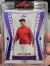 2025 Leaf Spectacular Terry Francona 1/6