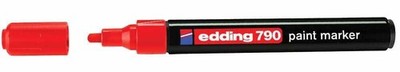 EDDING - Marqueur à peinture rouge