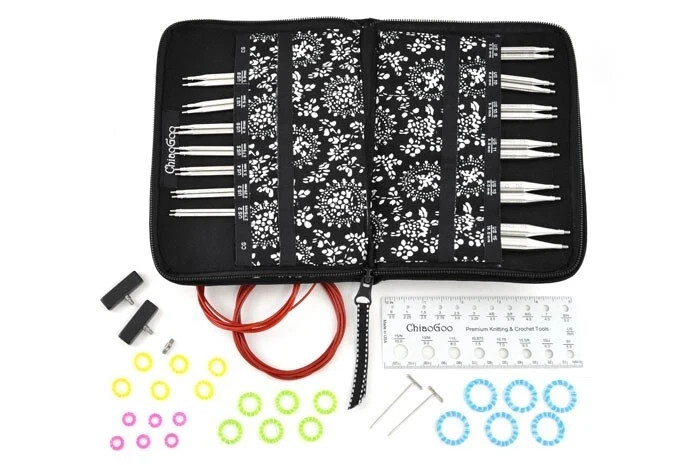 ChiaoGoo Twist Interchangeables 5in Complete Set, new