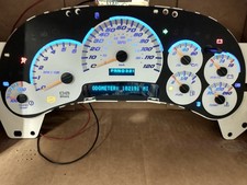 Silverado Sierra Tahoe Suburban Yukon Gauge Cluster Blue Led 182k 2003 2004