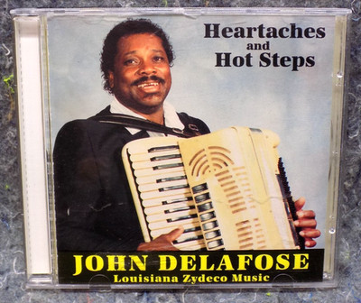 ''Heartaches & Hot Steps'' John Delafose CD Maison de Soul (1993) EX