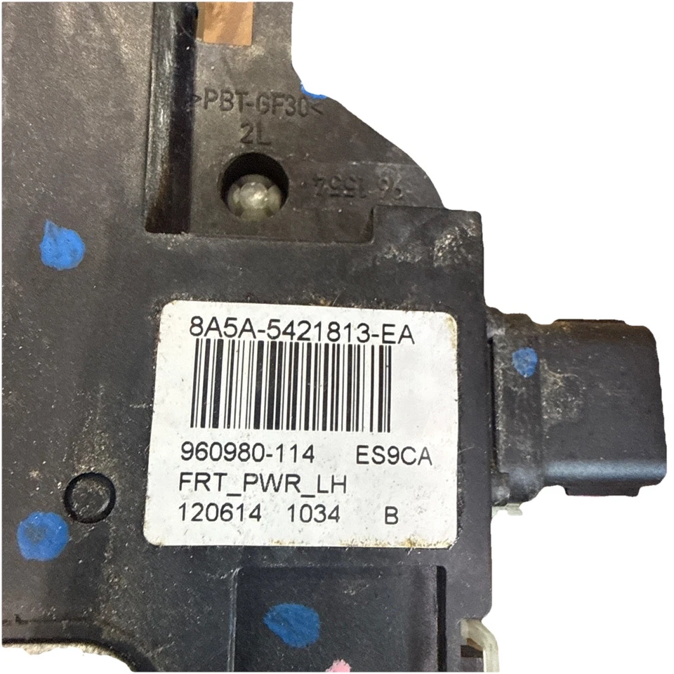 Cerradura de pestillo de puerta delantera izquierda del lado del conductor para Ford F-150 2009-14 9L3Z5421813A Foto 2 de 4