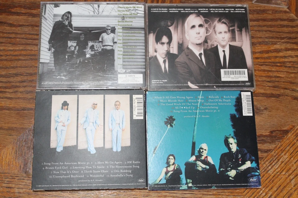 Everclear Lot of 4 CDs. Rock Pop Alternate Power 90s Portland - Imagem 2 de 2