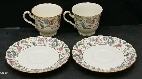 Noritake La Prada #4703 Cups & Saucers - 2 Sets - Picture 5 of 8