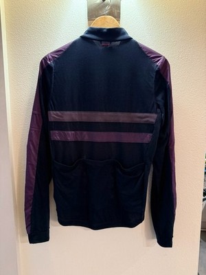 Rapha Mens Long Sleeve Brevet Windblock Jersey, Purple, Size Rapha Mens Long Sleeve Brevet Windblock Jersey, Purple, Size
