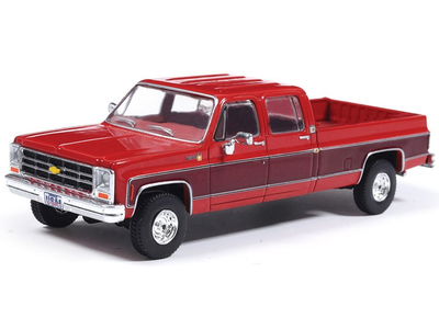 #ad 1979 CHEVROLET SCOTTSDALE K20 PICKUP CARMINE RED 1 64 DIECAST BY IXO IA64013 $13.99