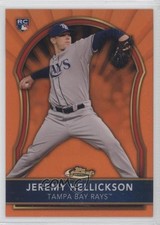 2011 Topps Finest Orange Refractor 45/99 Jeremy Hellickson #74 0f8