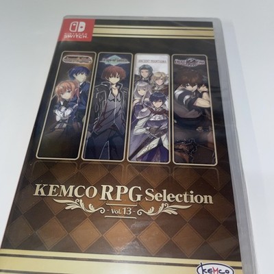 Kemco RPG Selection Vol.13 Nintendo Switch Spiel Japan Neu Englisch Cover 4 Spiele 