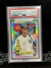 2018 Topps Heritage AARON JUDGE 25 Chrome Refractor /569 - PSA 10 GEM Yankees