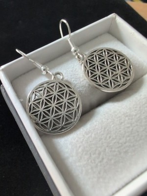Ohrringe Sterlingsilber 925 handgefertigt irisch Irland keltischer Münzstil individuell