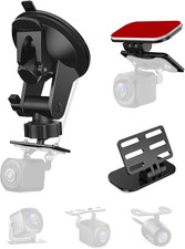 Universal Rear Window Camera Mount - Adjustable Backup  Dash Cam Holder
