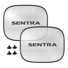 Nissan Sentra Car Side Window Mesh Sun Shades, 2 Pack