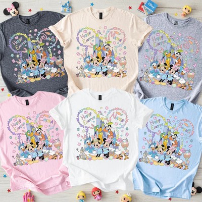 Custom Name Easter Comfort Tee Personalized Spring Holiday Shirt Gift