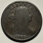 Photo of a 1803-P Half Cent from an eBay listing that sold on Jun 30, 2026