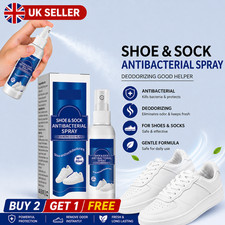 60ml Shoe Foot Deodorant Spray Antibacterial Freshener Anti Odour Socks Trainer