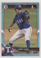2018 Bowman Draft Sky Blue 400/499 Leury Tejada #BD-174 z6b