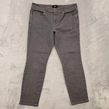 Under 510 Jeans Mens 33x27 Gray Slim Stretch Tapered Fit Casual Pants Comfort