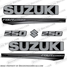 Fits Suzuki 250 Fourstroke New 2017 and Up for Black Cowl