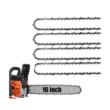 4 Pack 16 Inch Chainsaw Chain 3/8" LP Pitch, .050" Gauge, 56 Dr... USA FAST SHIP